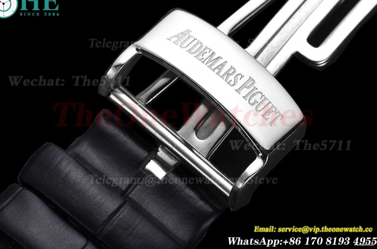 41mm Royal GDF LE SS Dial Oak 15400 MY8215 Black 0425